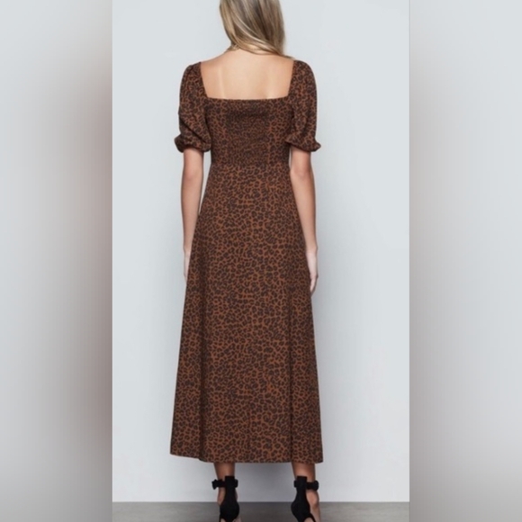 Good American Brown Leopard Print Dress - Picture 4 of 12